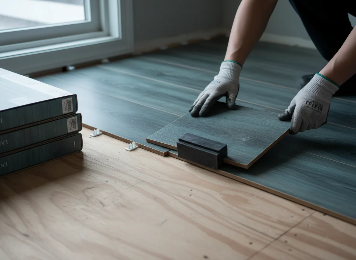 Luxury Vinyl Plank Installation company in Herndon, KS